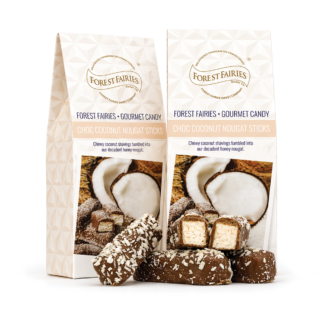 Choc Coconut Nougat Sticks