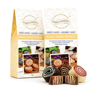 Nougat Caramel Pinwheels